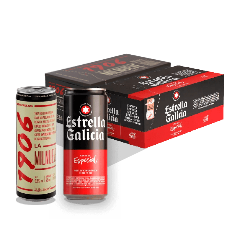 FrigoPacks 1906 Reserva Especial y Estrella Galicia Especial