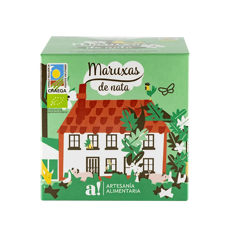 Galletas de nata ecológicas de Maruxas, 200 g