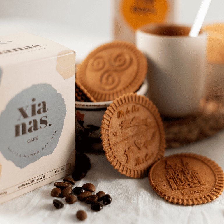 Galletas de Café de Xianas, caja de 150 g