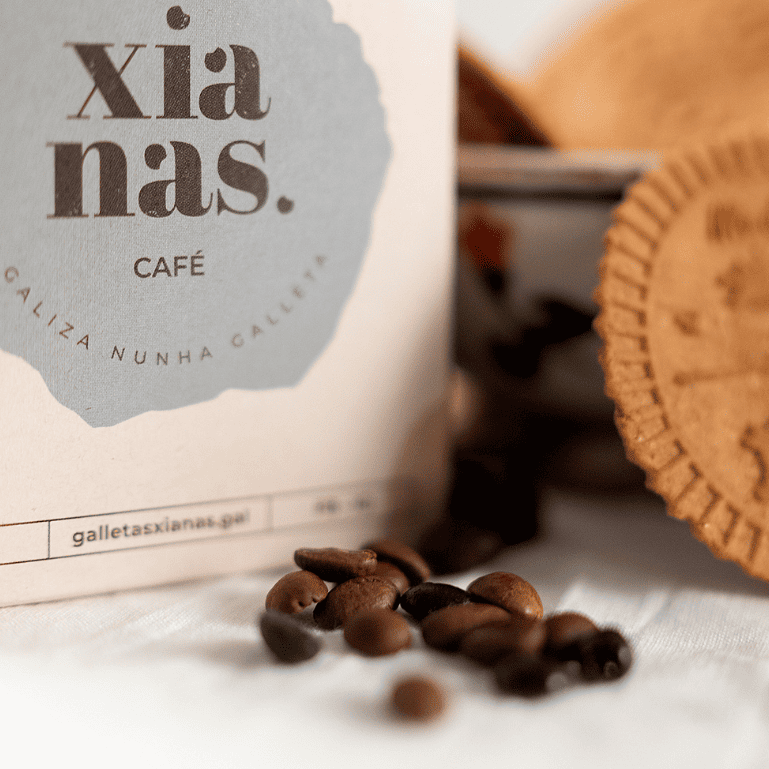 Galletas de Café de Xianas, caja de 150 g
