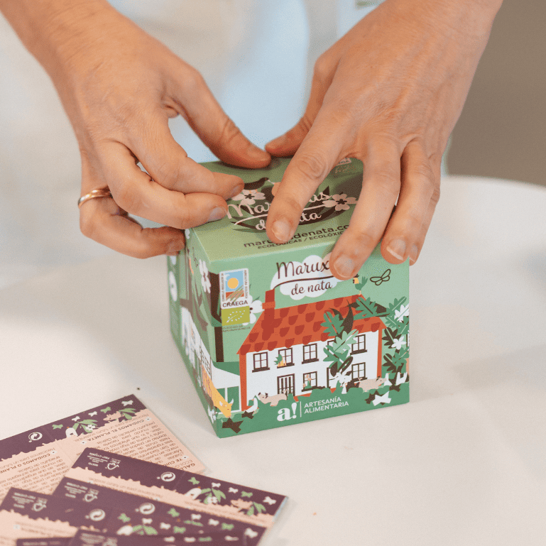 Galletas de nata ecológicas de Maruxas, 200 g