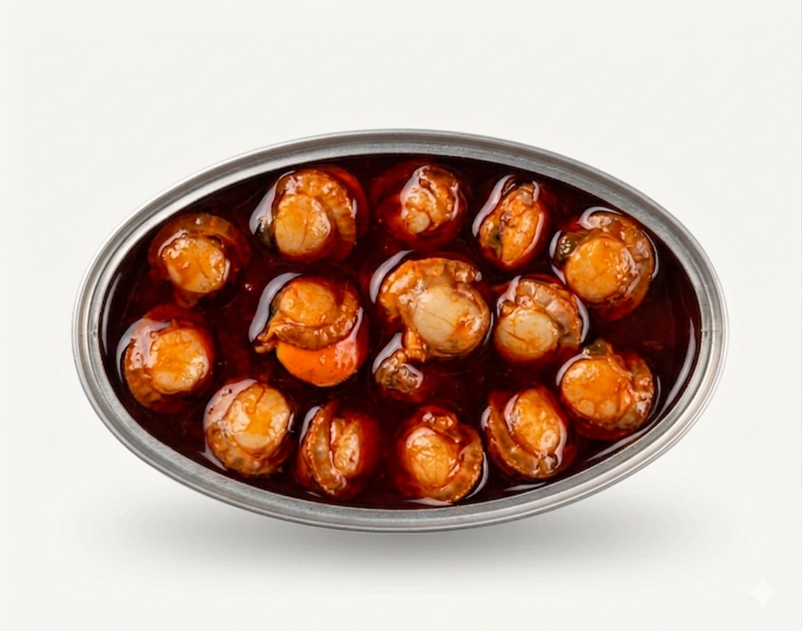 Zamburiñas en salsa gallega de Conservas de Cambados, 111 g