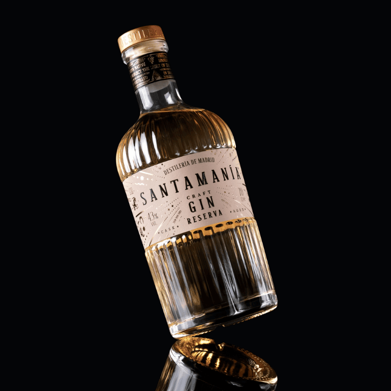 Ginebra Santamanía Reserva caja regalo gin tonic de Destilería de Madrid