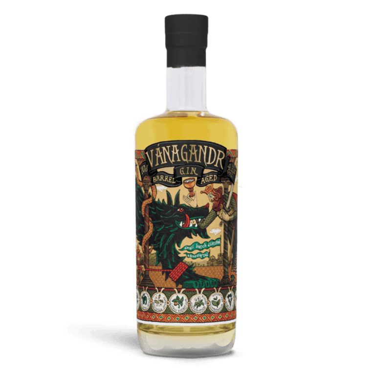 Ginebra Barrel Aged de Vánagandr DestileRías, botella de 70 cl
