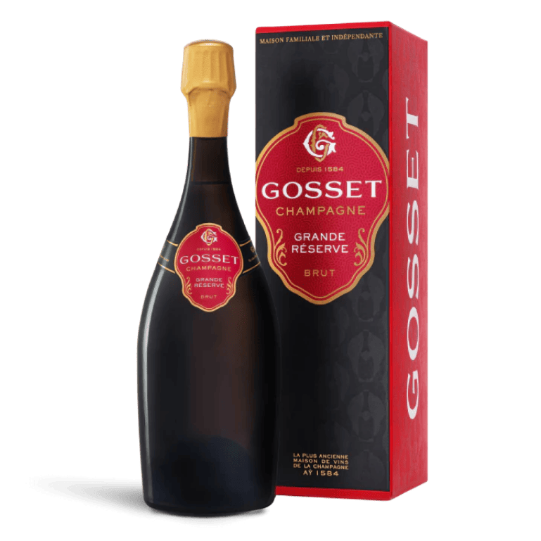 Gosset Grand Réserve Brut, estuche con 1 botella de 75 cl