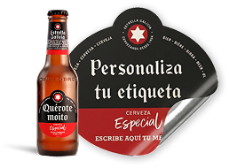 PERSONALIZA LA ETIQUETA Y PÉGALA TÚ MISMO