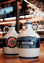 Growler de cerveza de bodega Estrella Galicia de Sargadelos