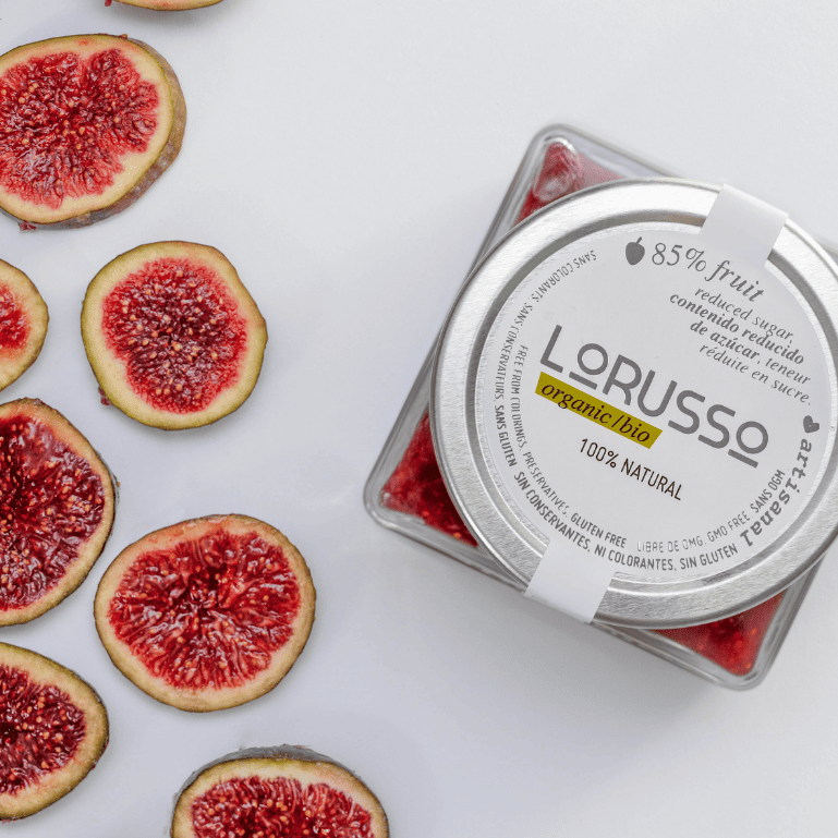 Mermelada extra ecológica de higo de Lorusso, 175 g