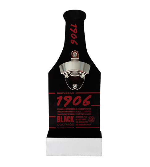 Abridor de pared de1906 Black Coupage