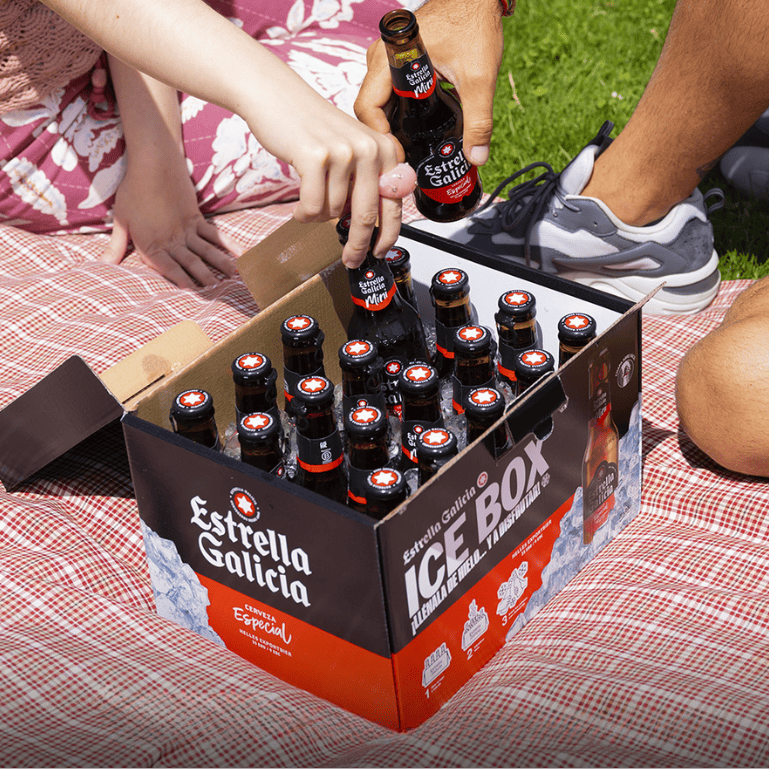 Ice Box Estrella Galicia Especial, 20 botellas de 20 cl