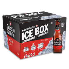 Ice Box Estrella Galicia Especial, 20 botellas de 20 cl