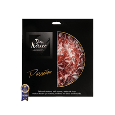 Jamón de Bellota 100% Ibérico loncheado a cuchillo de Don Ibérico, 5 sobres de 80 g