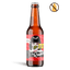 Botella de cerveza La Quince Hop Fiction de 33 cl, una American Pale Ale gluten free inspirada en Pulp Fiction, altamente lupulada con matices cítricos, un balanceado sabor a cereal y un final seco y refrescante.