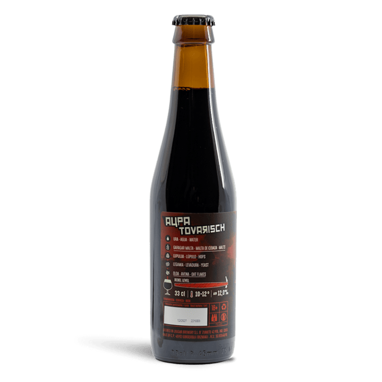 Laugar Aupa Tovarich, botella de 33 cl
