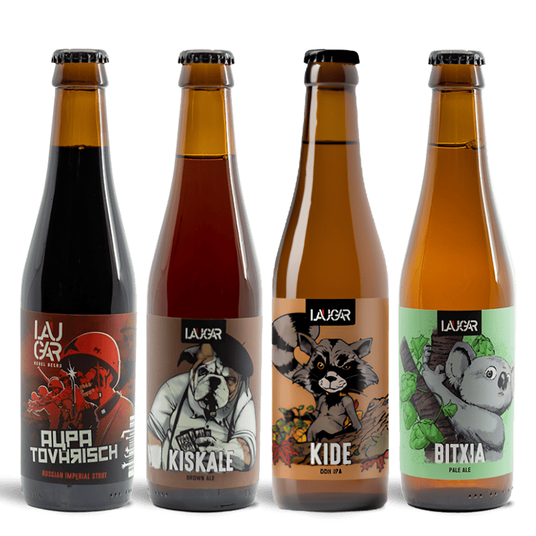 Laugar Mix 4 recetas, 12 botellas de 33 cl