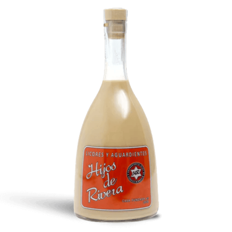 Licor de crema de orujo de Hijos de Rivera, botella de 70 cl