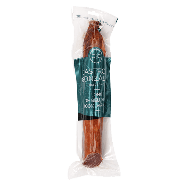 Lomo de Bellota 100% Ibérico de Castro y González, 600 g