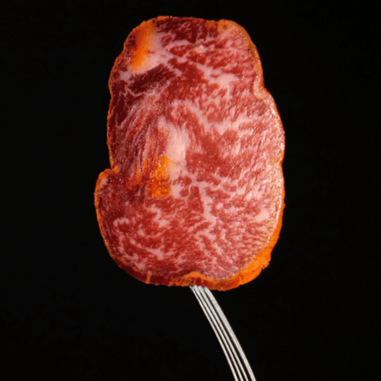 Lomo de Bellota 100% Ibérico loncheado a cuchillo de Don Ibérico, 5 sobres de 80 g