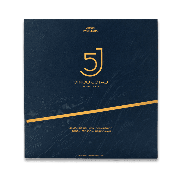 Loncheado de Jamón de bellota 100% Ibérico de Cinco Jotas, 12 sobres de 80 g