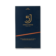 Loncheado de lomo de bellota 100% Ibérico de Cinco Jotas, sobre de 80 g