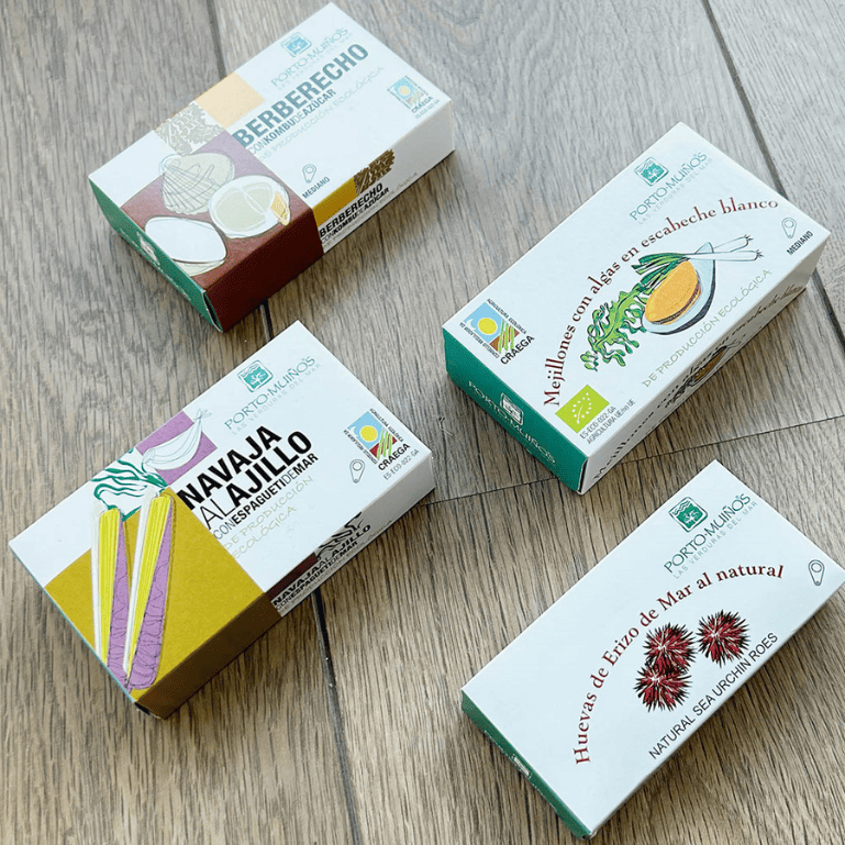 Lote "Mariscos gallegos" de Porto-Muiños