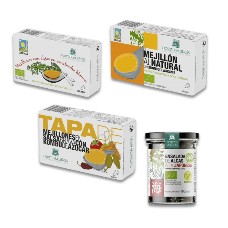 Lote "Mejillones con algas" de Porto-Muiños
