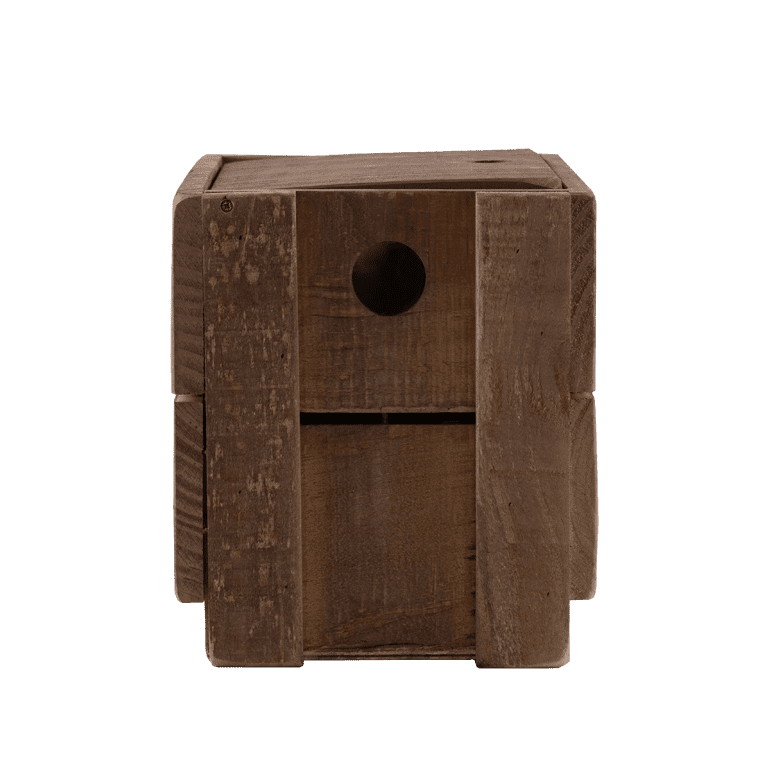 Pack caja madera rústica y la Estrella de Galicia, 6 botellas formato original