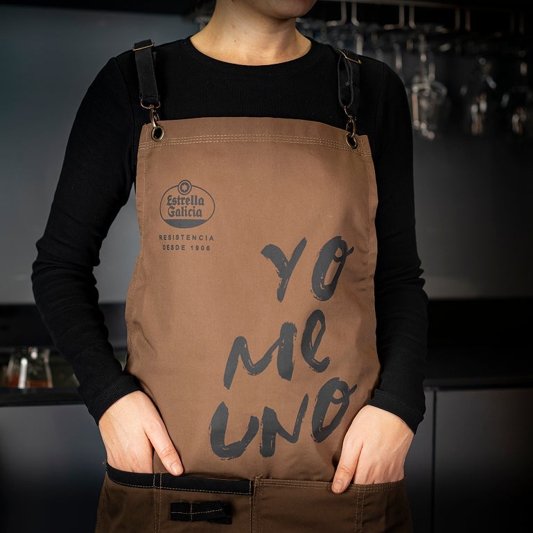 Delantal "Yo me uno" de Estrella Galicia