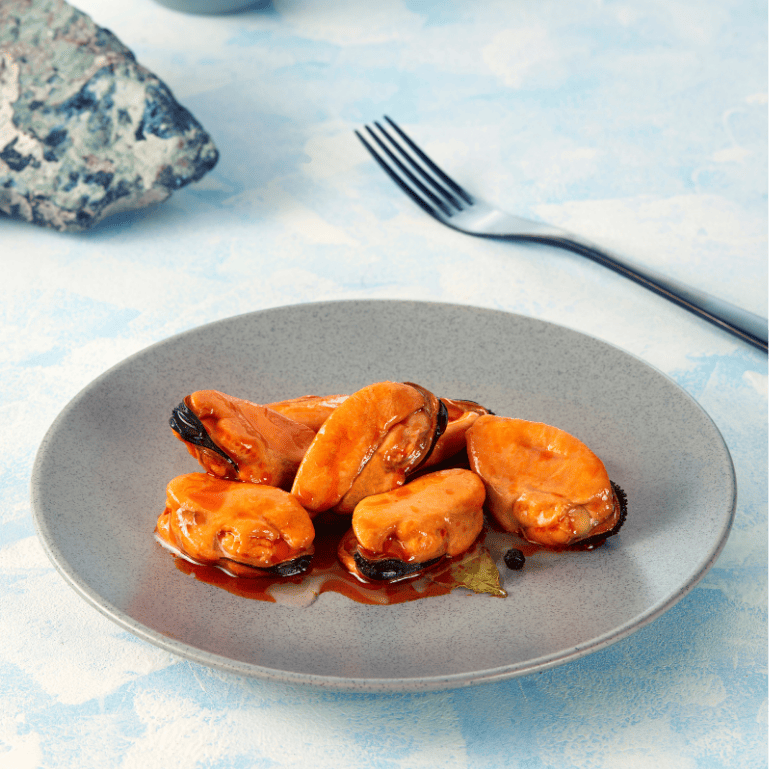 Mejillones en escabeche de Los Peperetes, lata de 8-10 piezas grandes