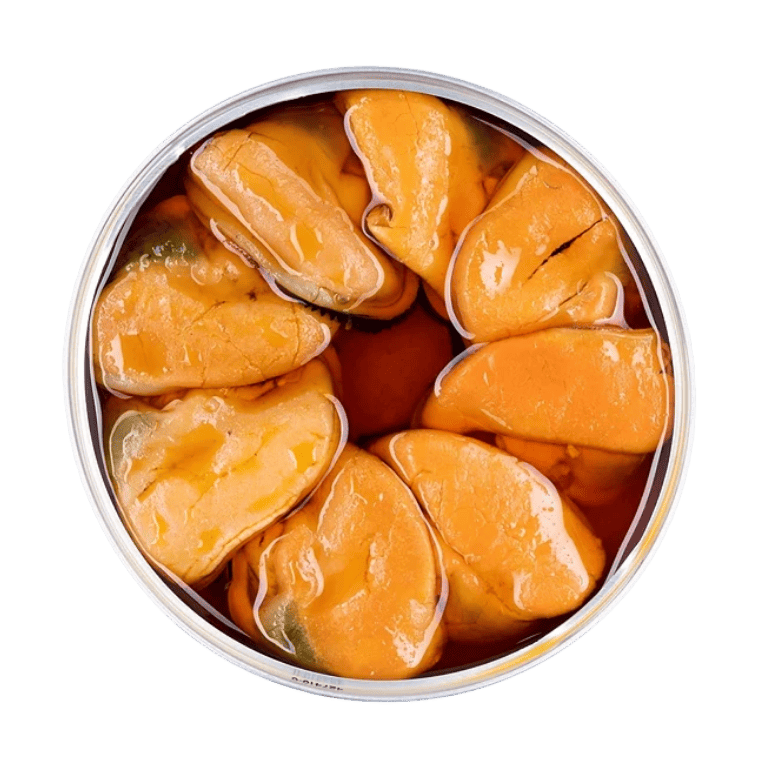 Mejillones en escabeche de Real Conservera Española, lata de 7-9 piezas grandes