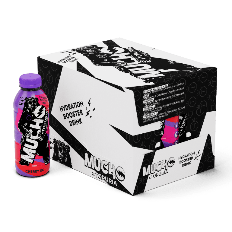 Mucho Cherry KO, 12 botellas de 50 cl