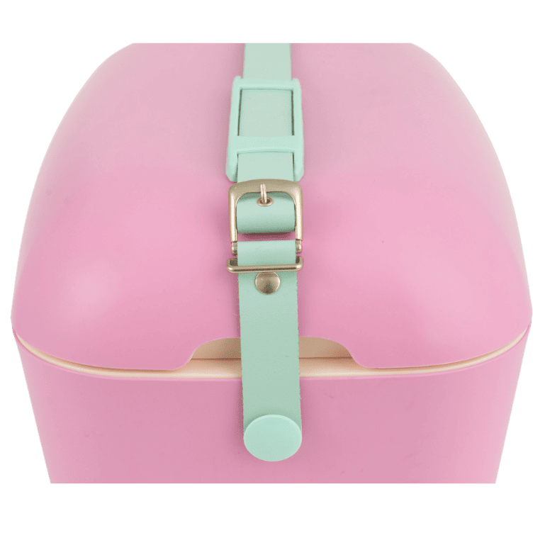 Nevera rosa chicle de Polarbox