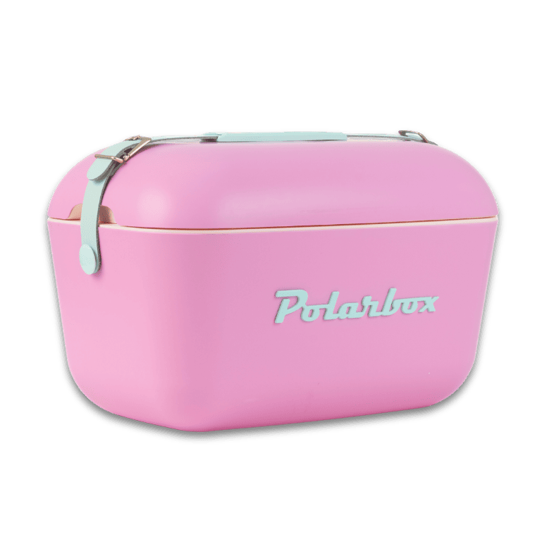 Nevera rosa chicle de Polarbox