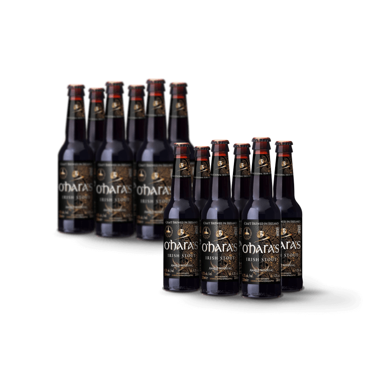 O'Hara's Irish Stout, 24 botellas de 33 cl
