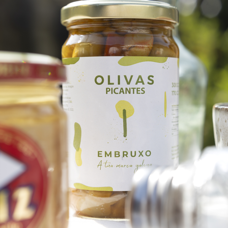 Olivas picantes de Embruxo, 200 g