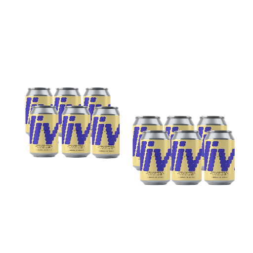 Río Azul Olivia, 12 latas 33 cl