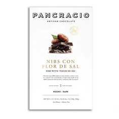 Chocolate nibs con flor de sal de Pancracio, 100 g