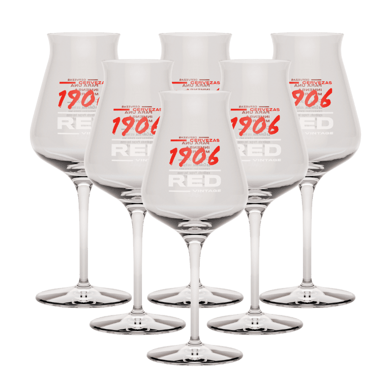 Pack 6 copas crafty de 1906 Red Vintage, 33 cl