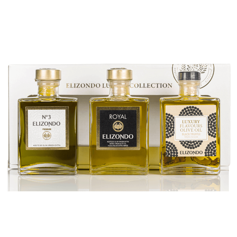 Selección de Aceites de Oliva Virgen Extra de Aceites Elizondo, 3 botellas de 200 ml
