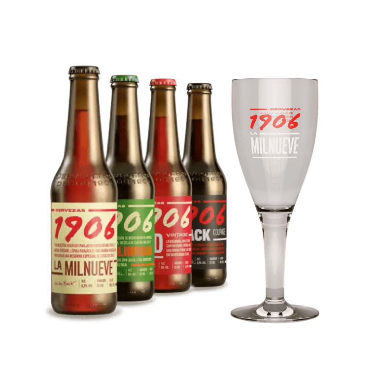 Pack brindis familia cervezas 1906