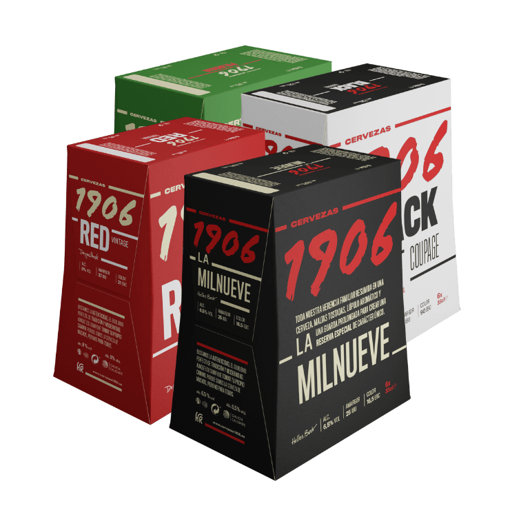 Pack brindis familia cervezas 1906