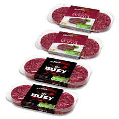 Pack hamburguesas de buey y retinta de Hamburdehesa, 8 unidades