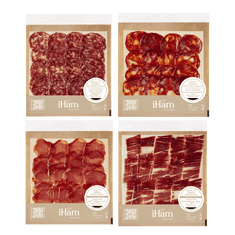 Pack jamonistas de iHam, 10 sobres variados de 50 g