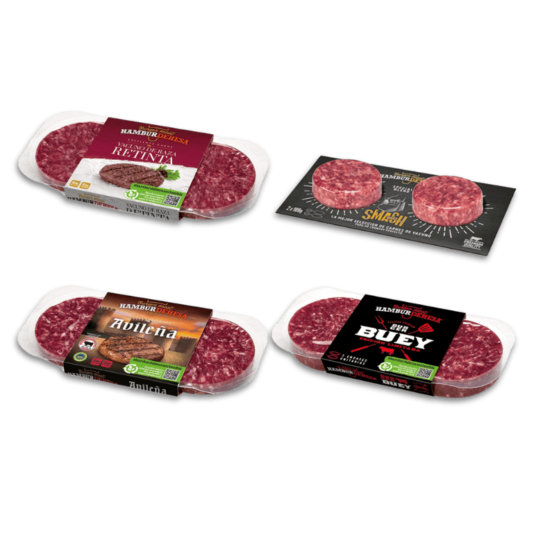 Pack mix burgers de Hamburdehesa, 8 unidades