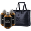 3 barriles de 3 l de cerveza sin alcohol tostada con la bolsa térmica Huebox para disfrutar de cañas cremosas e intensas cómodamente donde quieras.