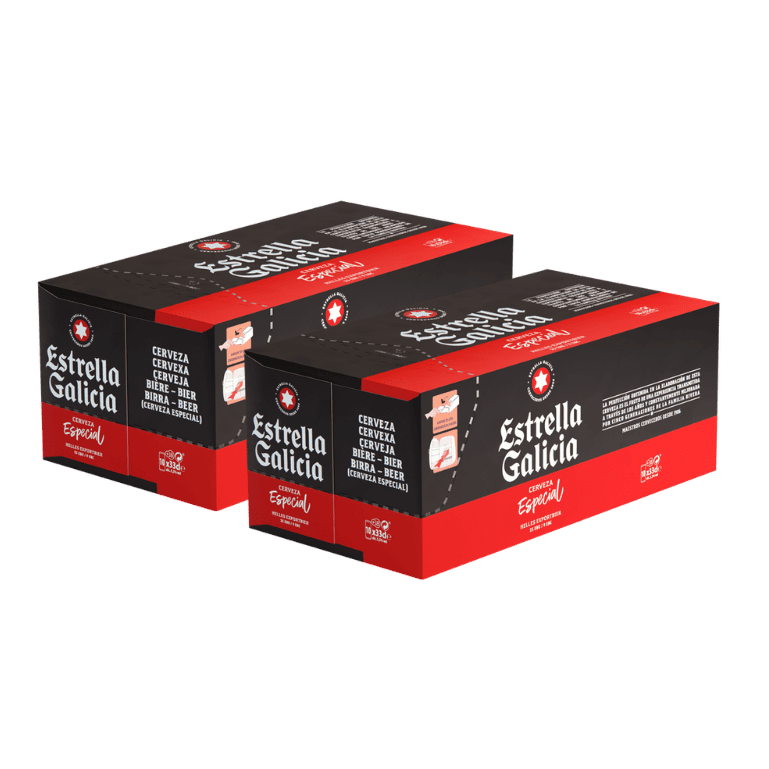 Pack 2 FrigoPacks Estrella Galicia Especial, 20 latas