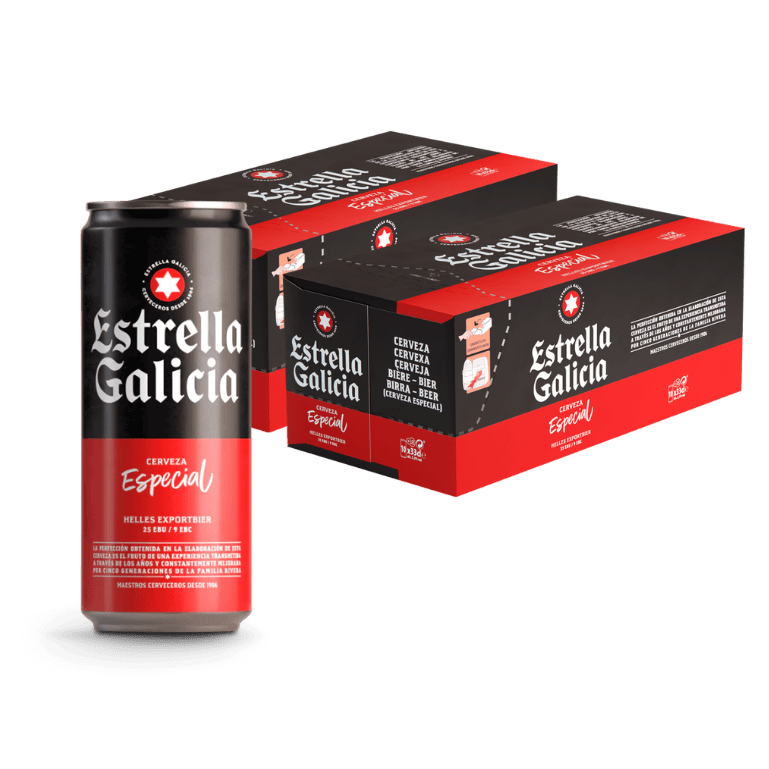Pack 2 FrigoPacks Estrella Galicia Especial, 20 latas