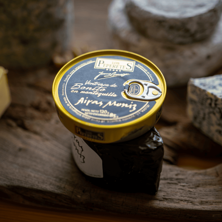 Pack 2 quesos Terra y ventresca de bonito en mantequilla de Airas Moniz