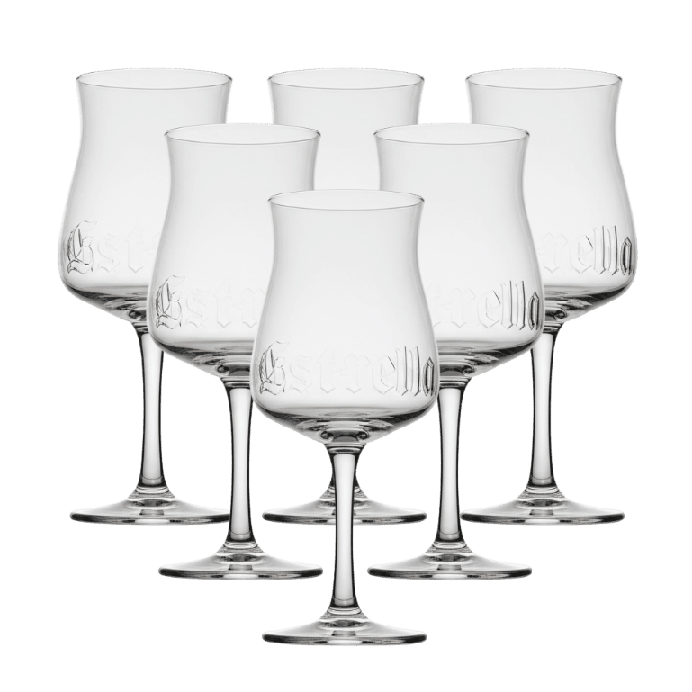 Pack 6 copas Belsianas de Estrella Galicia