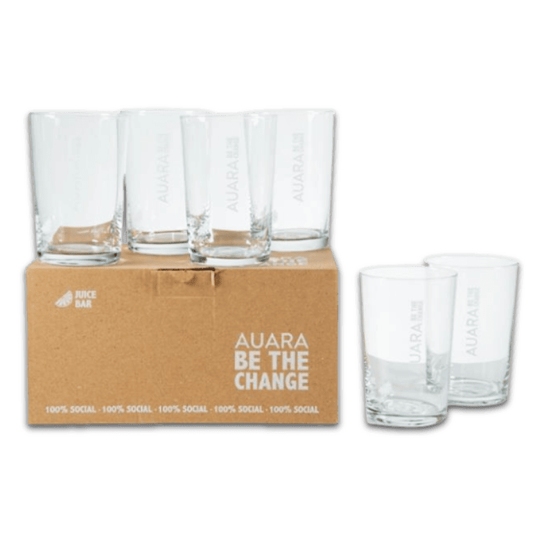 Pack 6 vasos de Auara, 25 cl